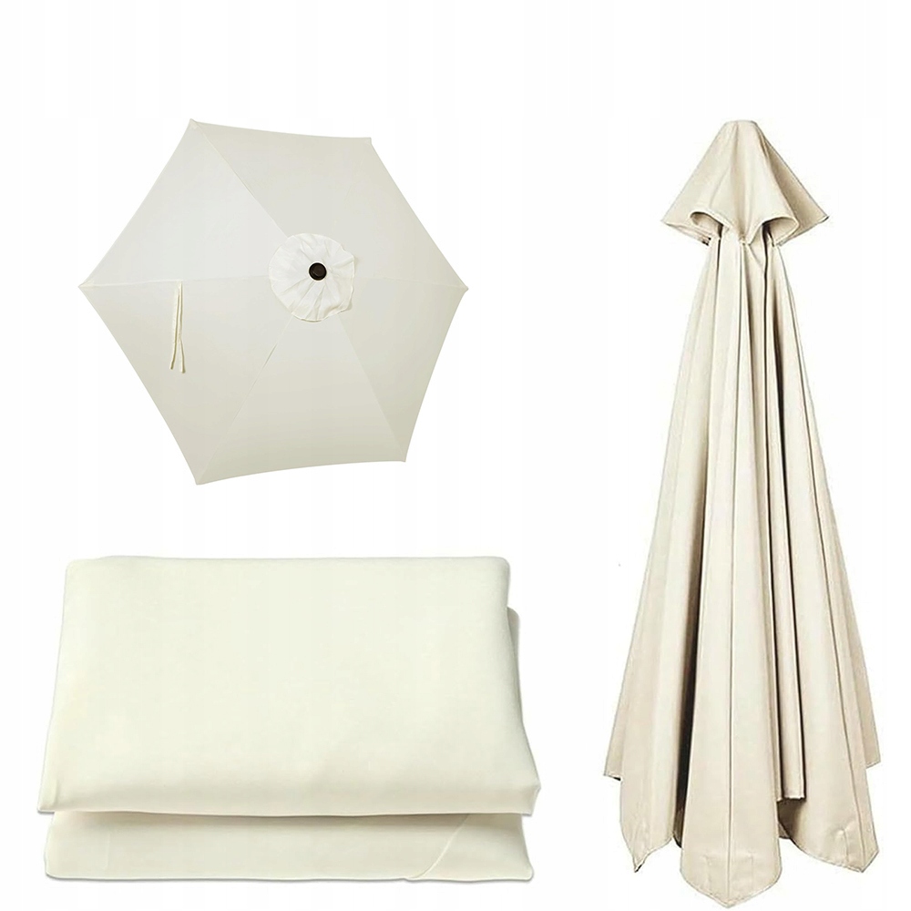 Poszycie parasola ogrodowego 6 ramion 3M zielony