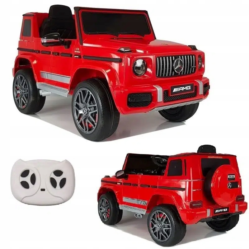 Auto Na Akumulator Dla Dzieci Mercedes Amg G63 Czerwony