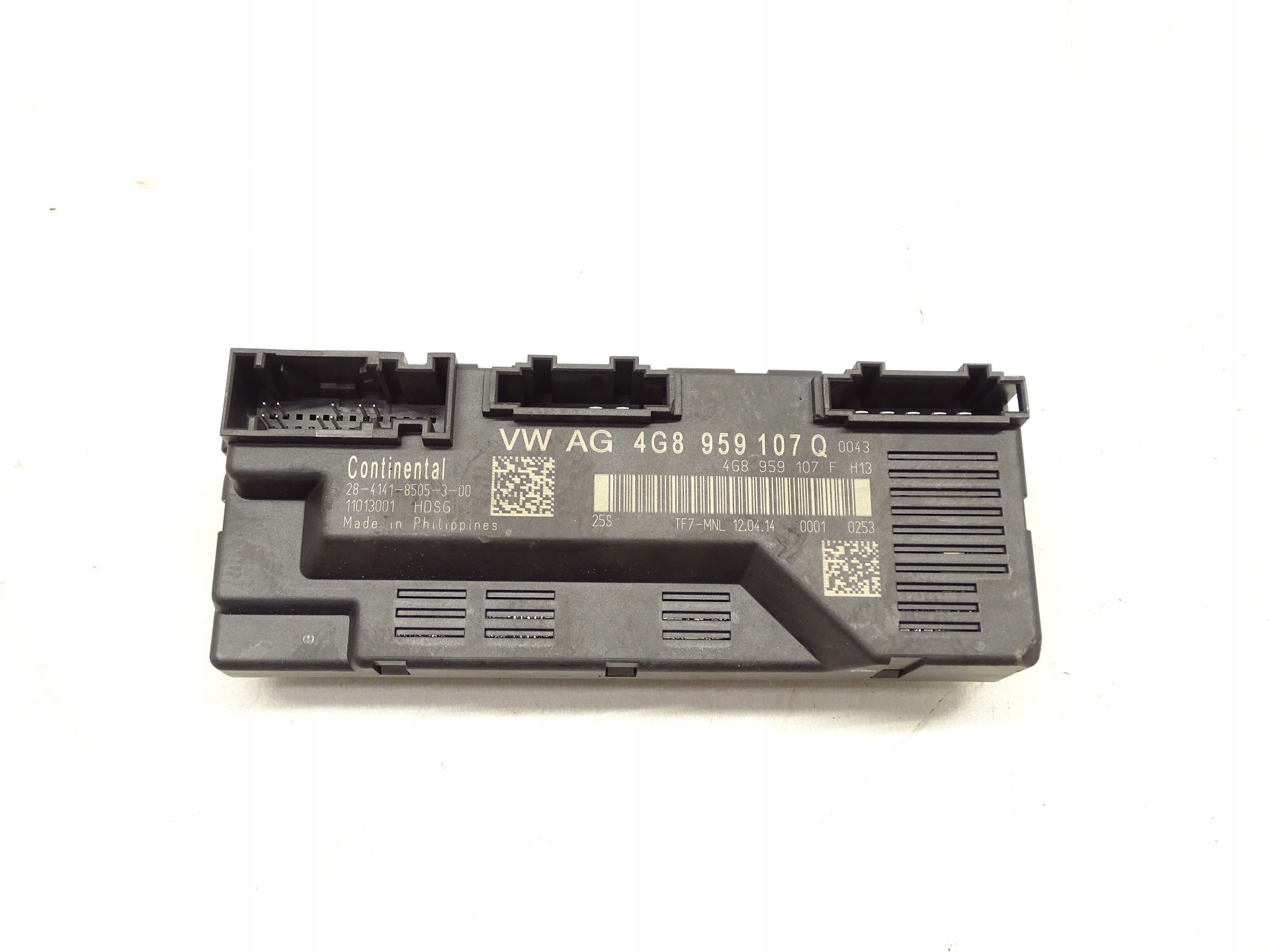 control unit module electrical of rear bonnet boot AUDI A7 4g8959107Q