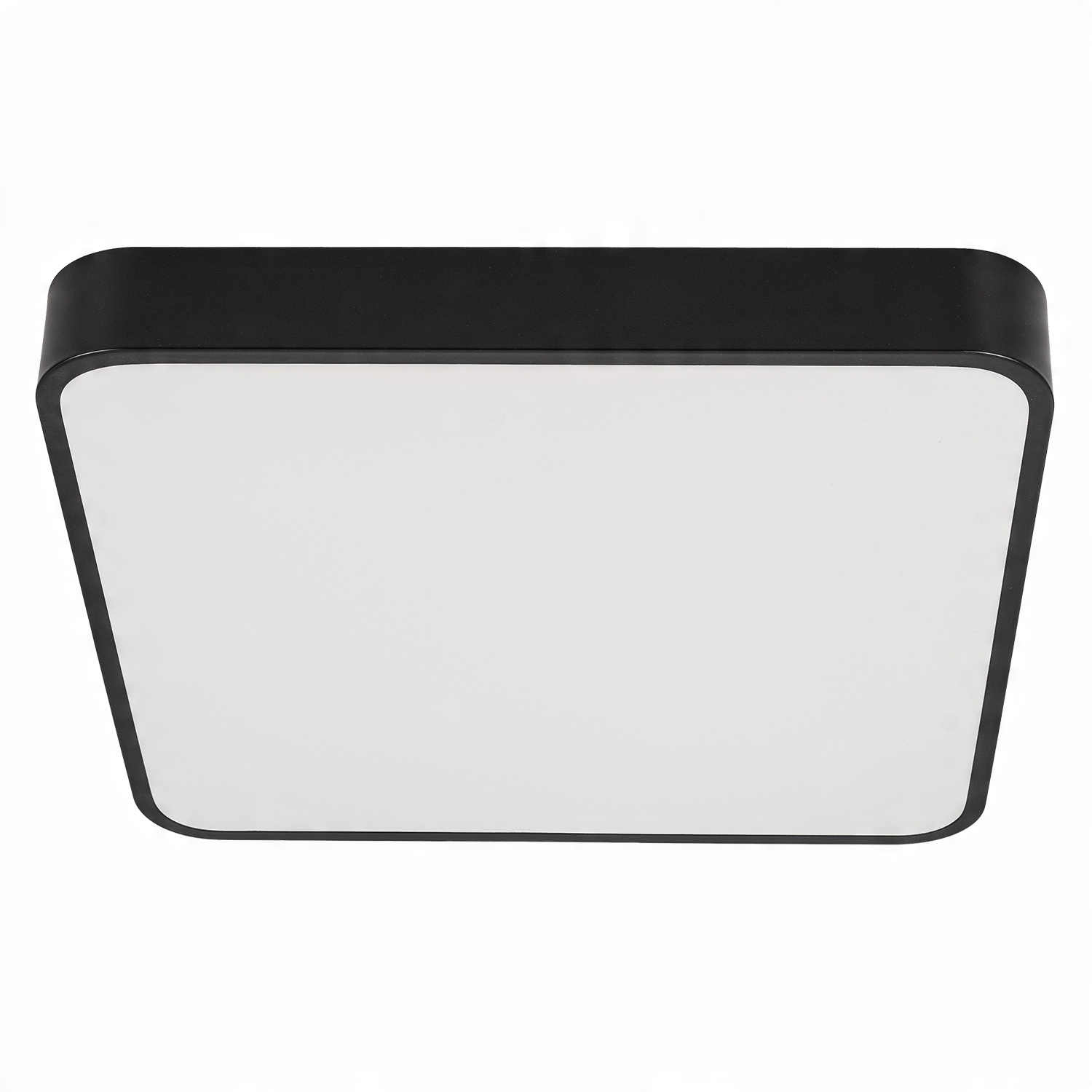 

Lampa Sufitowa Led Czarna Mała Plafon Kwadrat 30CM