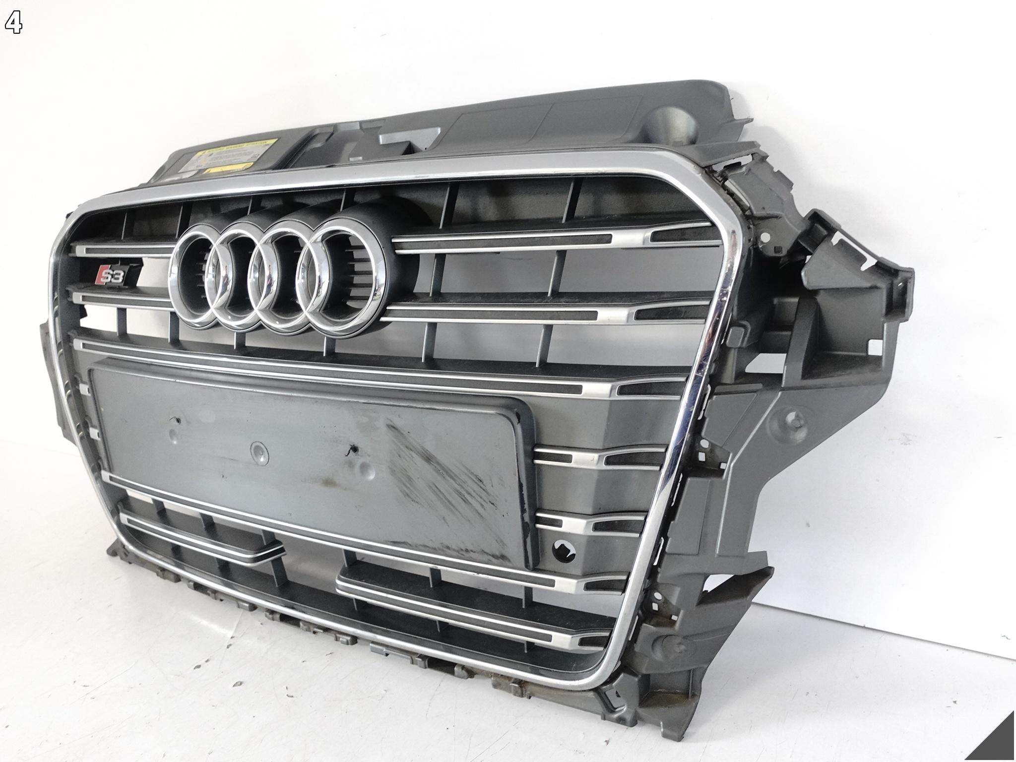 AUDI S3 8V3 8V0 13-16 bumper grill CHROM grille front (PDC/ACC)