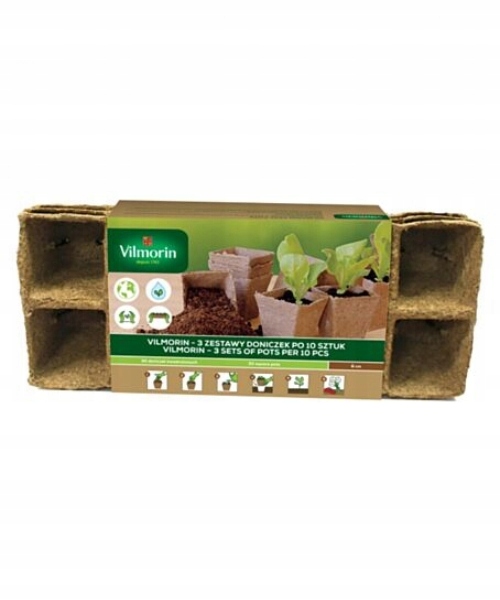 

Vilmorin Doniczki Torfowe 6x6cm 3x10szt.