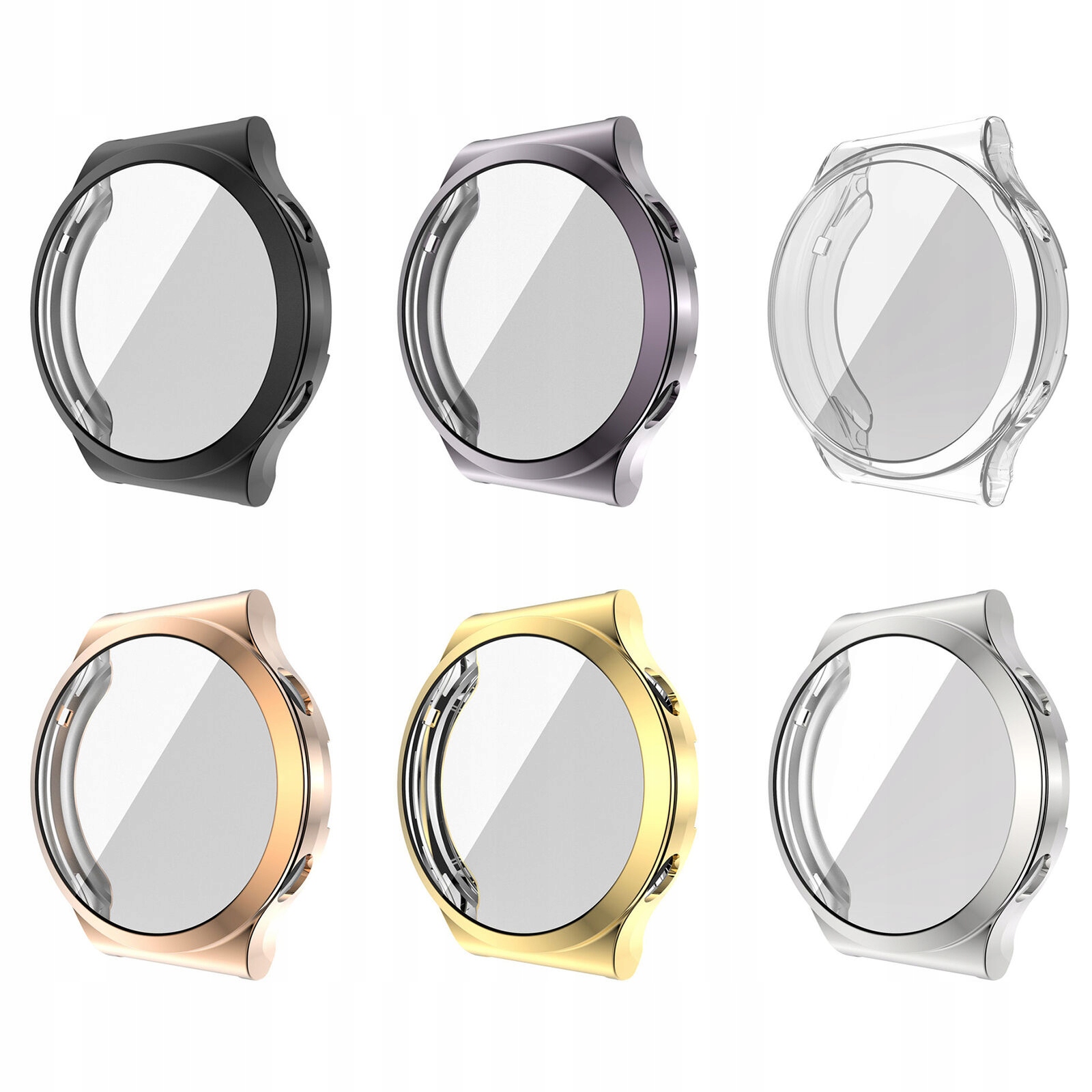 ETUI SILIKONOWE METALIC DO HUAWEI WATCH GT 2 PRO Marka Inna