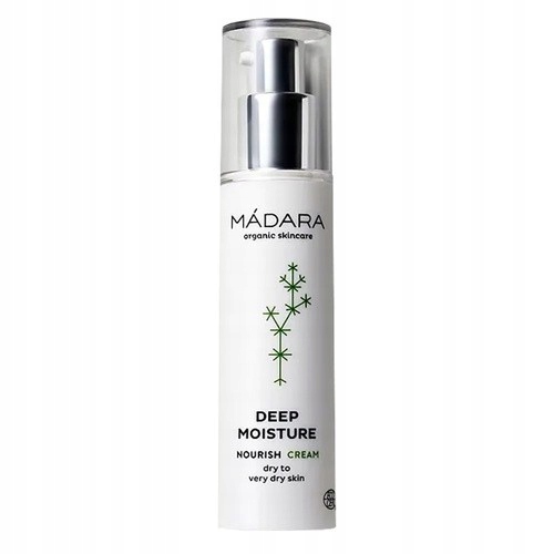 Madara Deep Moisture, bogaty krem odżywczy na dzień, 50 ml