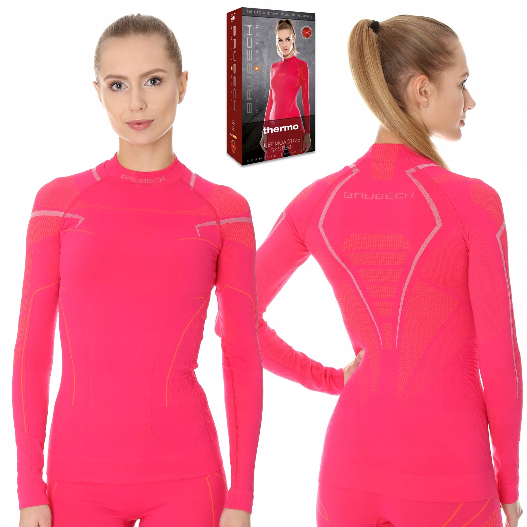 Mikina lyžařská mikina Brubeck Thermo Termoaktivní tričko L