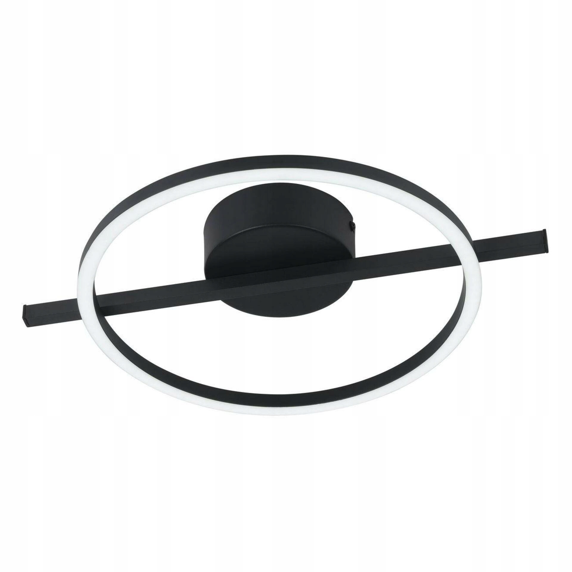 Led stropné svietidlo Eglo Amandolo čierne 17W 1900lm Rgb Cct diaľkové ovládaný