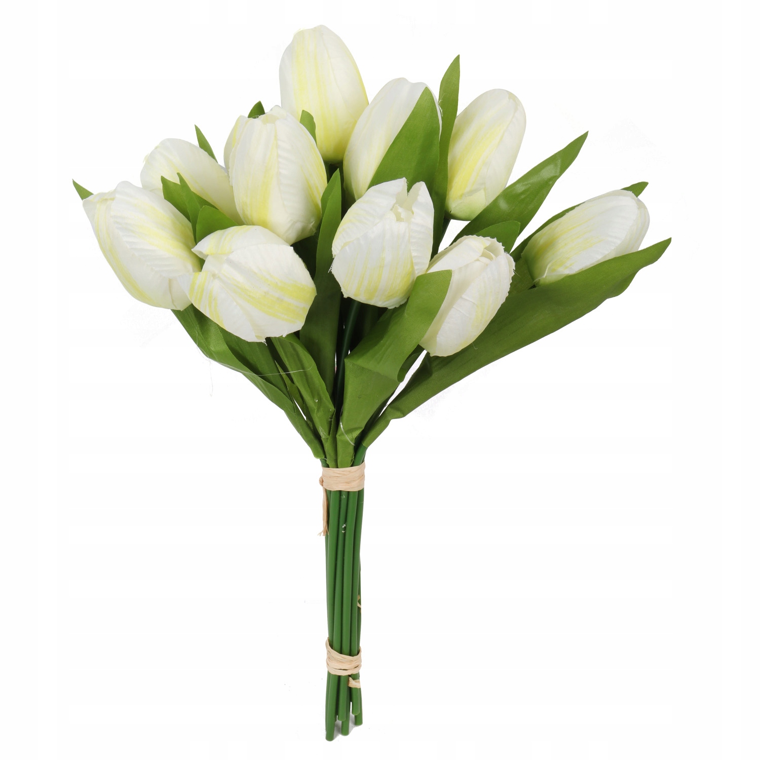 

Tulipan Tulipany Duży Bukiet Sztuczne Kwiaty Biały
