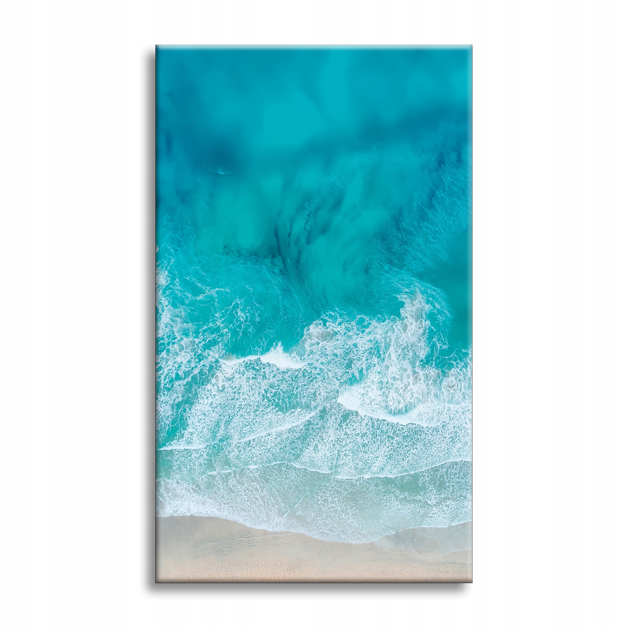 Obraz na plátně Břeh Šílená Voda Vlny 50x80 cm