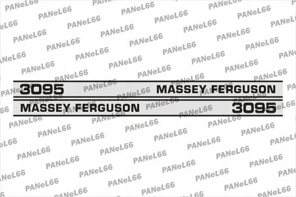 MF3095 - НАБОР НАКЛЕЕК MASSEY FERGUSON 3095