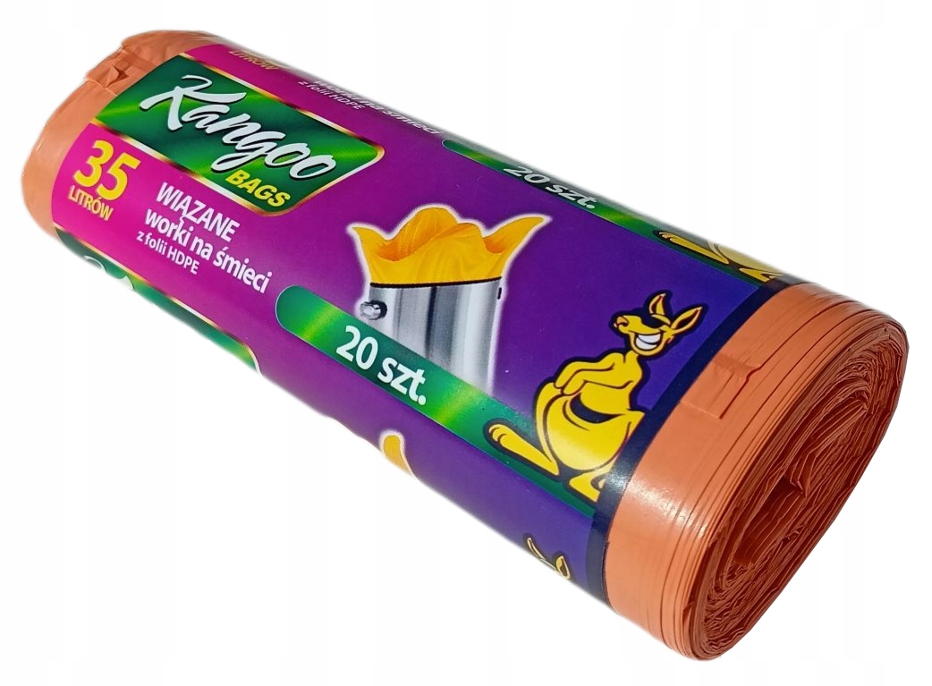 

Worki Na Śmieci 35L WIĄZANE.(ROLKA.20szt) Mocne