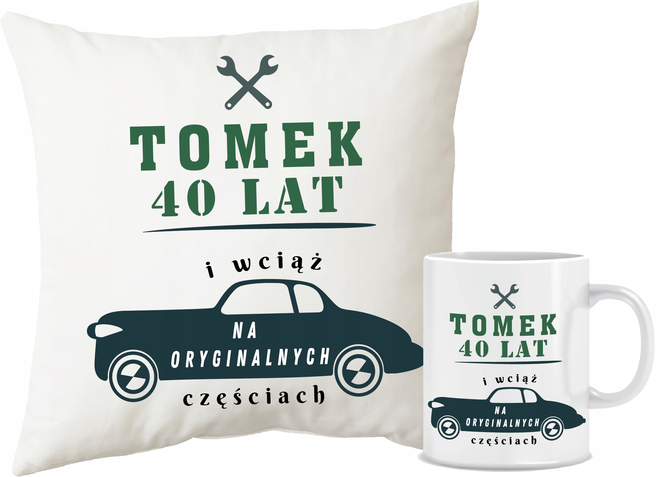 

Poduszka kubek na 40-te Urodziny 40 Lat