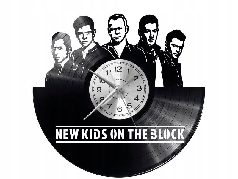 New Kids On The Block Nástěnné Hodiny Dárek Památka K Narozeninám