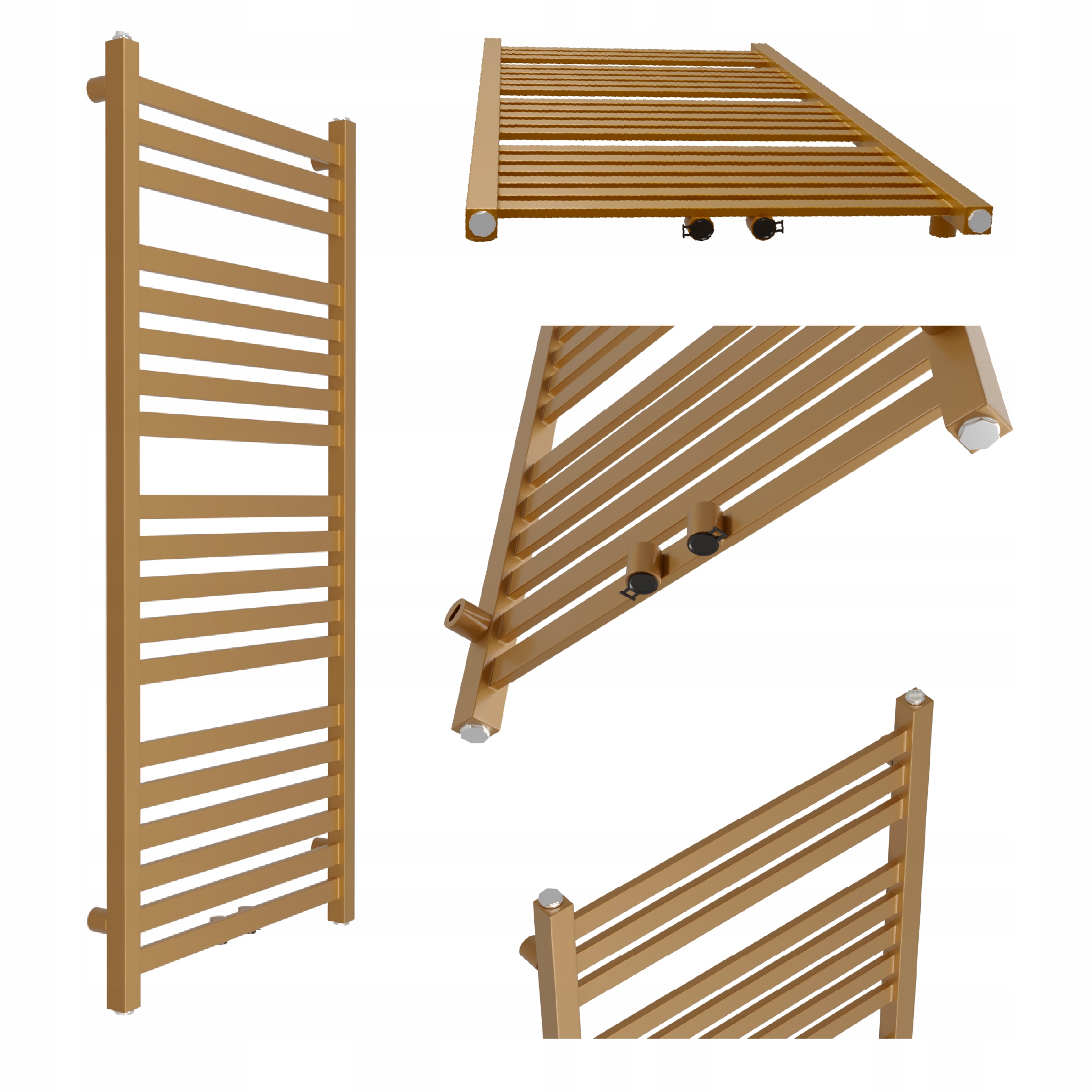 Koupelnový radiátor Royal-middle 500x430 Antik