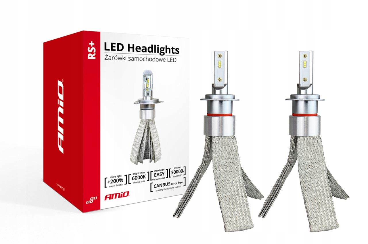 

Żarówki Amio H7 Rs+ 25 W 01083 2 szt.