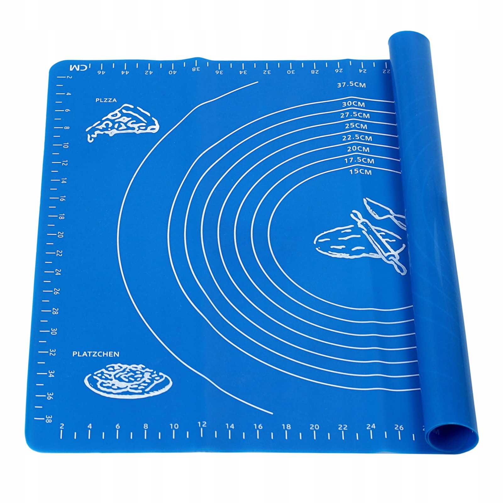 STOLNICA SILKONOWA MATA KUCHENNA DO CIASTA CIASTEK PODKŁADKA NA BLAT