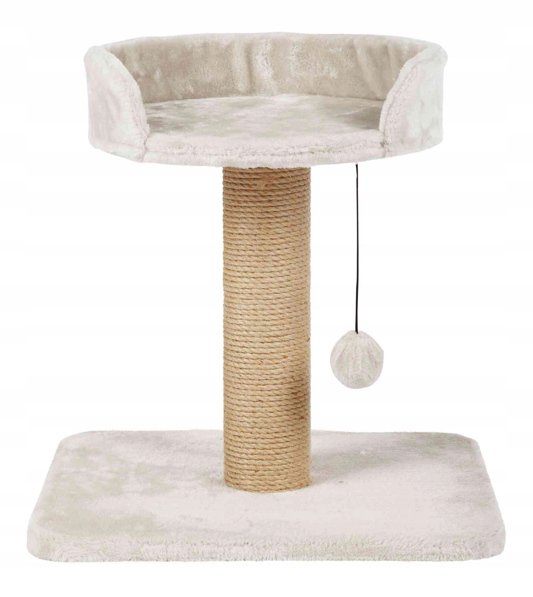 Levně Škrabadlo stojící Mica, 46 cm, světle-šedé