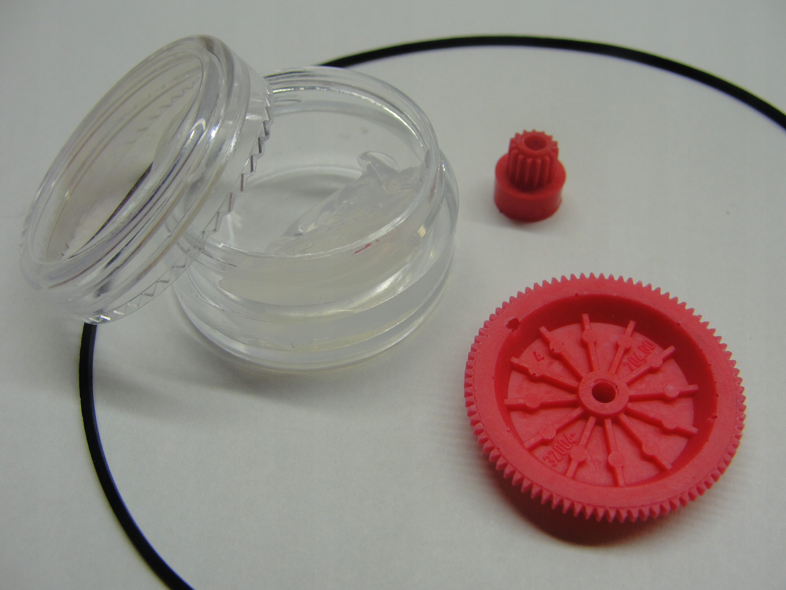 

Unitra MK232 MK232P Zębatki Pasek Smar Zestaw