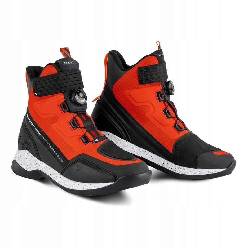 Moto boty krátké Shima Takeshi Red Bonus