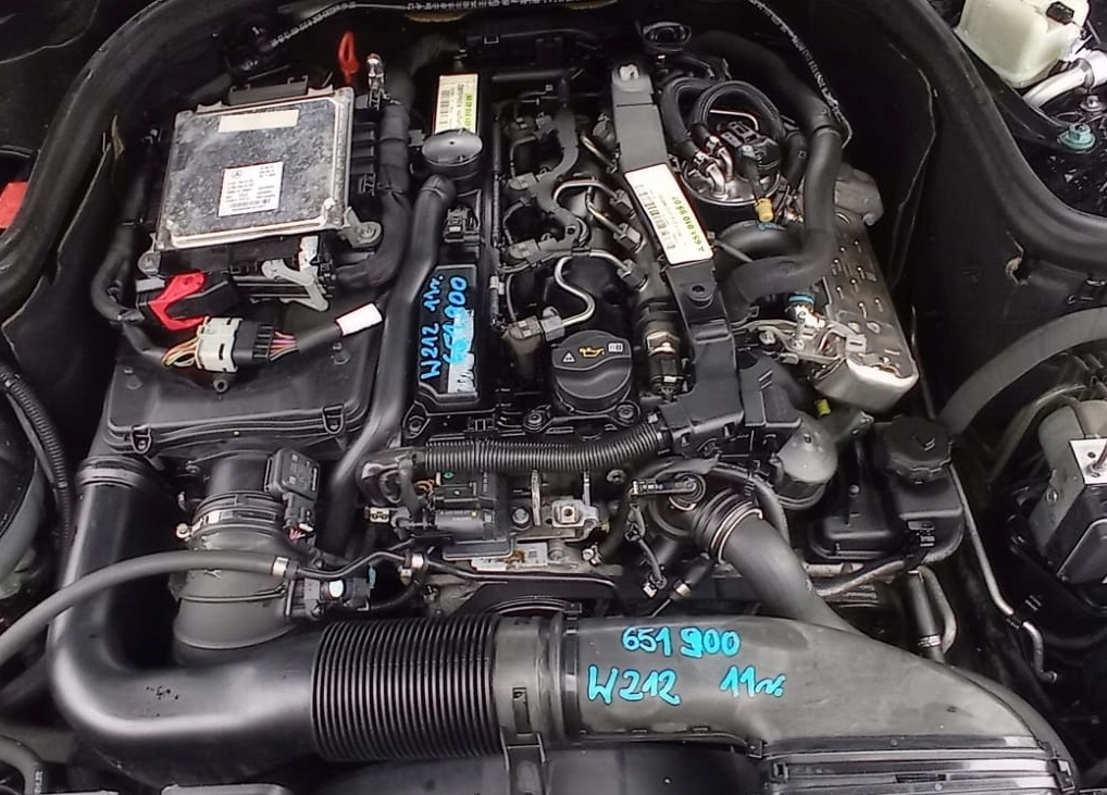 Mercedes W212 E KLASA 11R 2.2 CDI engine 651900 complete