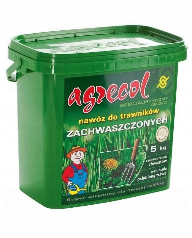 

Nawóz do trawników na chwasty 5 kg Agrecol 2321