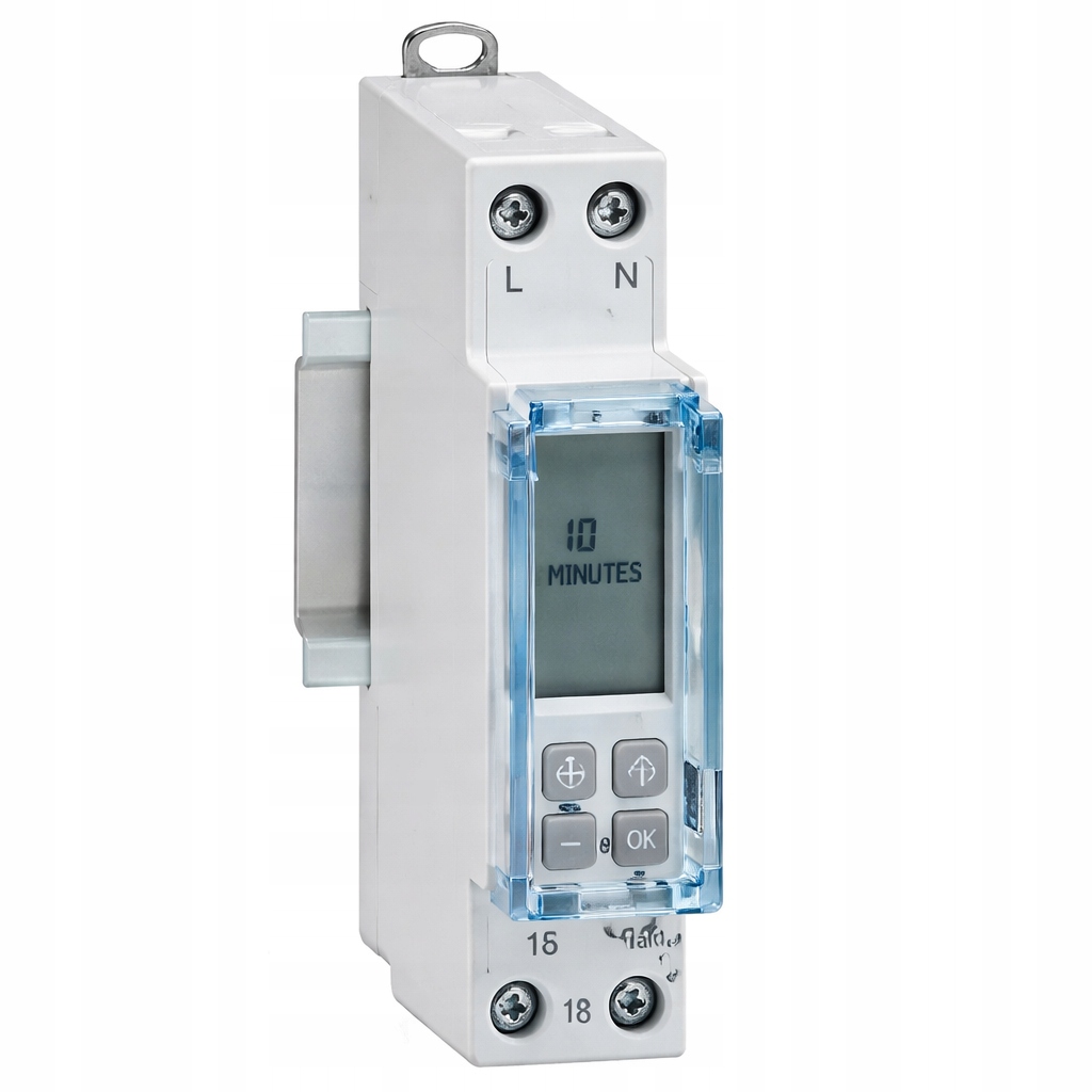 Denní a týdenní časovač 230V 16A 1-modulový Legrand 412681