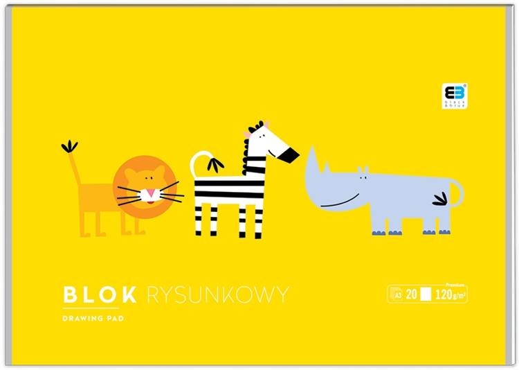 

Blok Rysunkowy A3 20 Kartek Bb Kids Interdruk