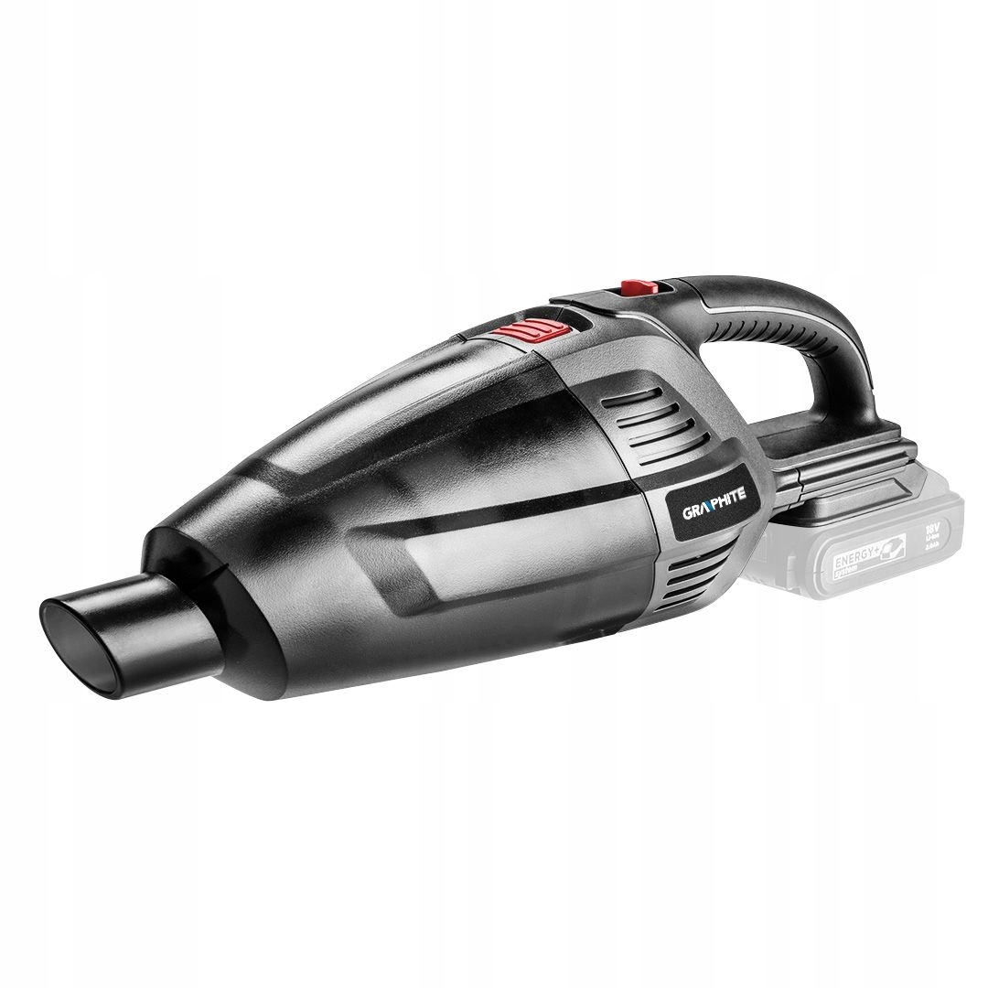 GRAPHITE ODKURZACZ AKUMULATOROWY 2w1 RĘCZNY I PIONOWY ENERGY+ 18V 58G097 Długość narzędzia 53 cm
