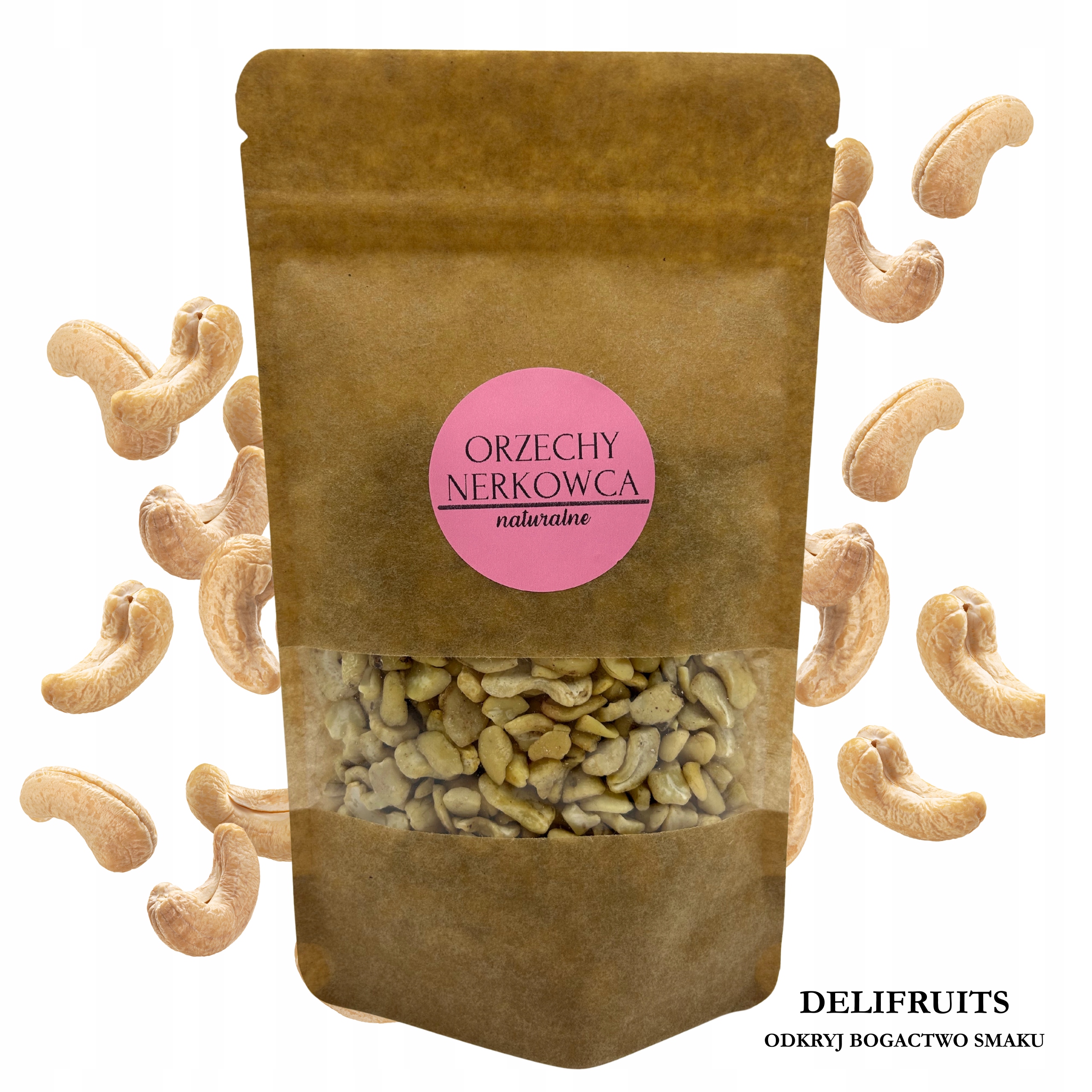 Levně Kešu Ořechy Kousky 2,5 Kg (2500 G) Přírodní Křupavé Lahodné