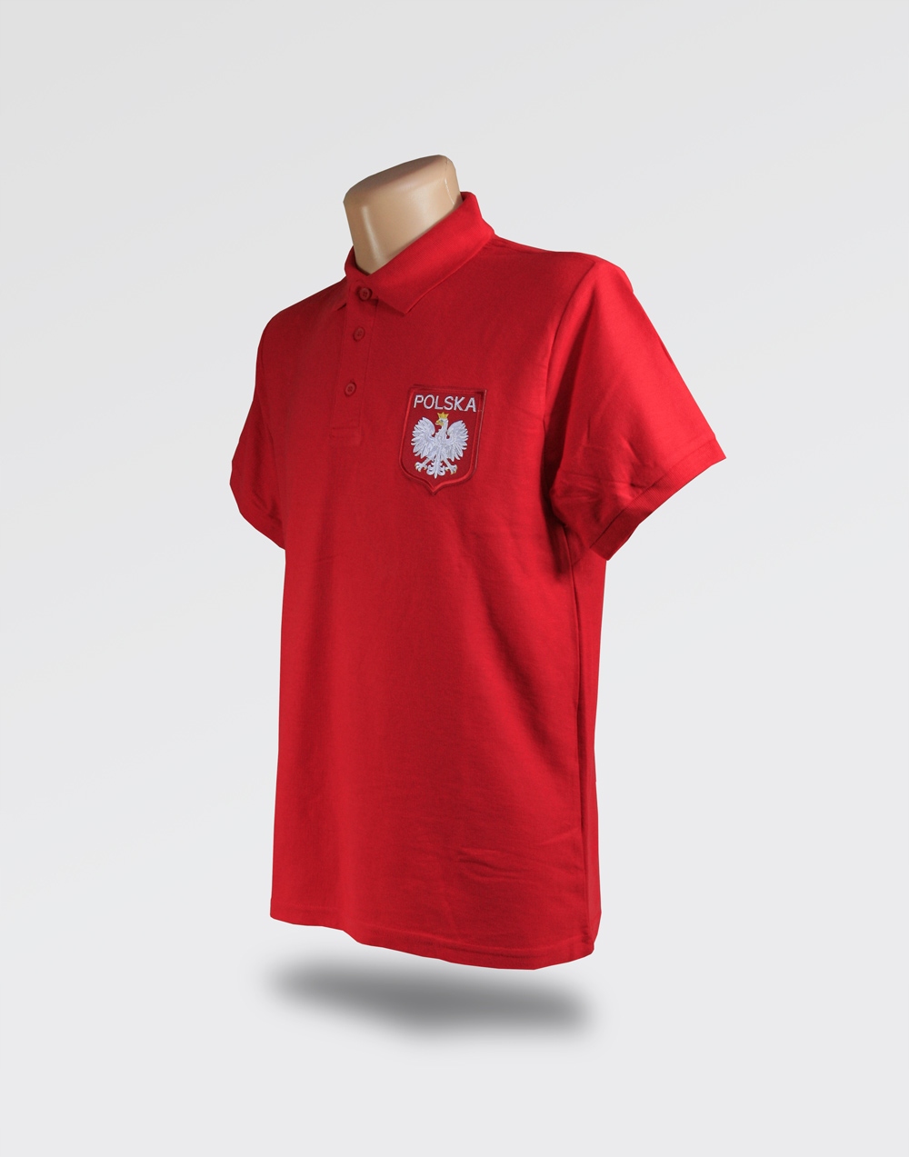 Koszulka Polo czerwona Polska męska z orzełkiem Marka inna