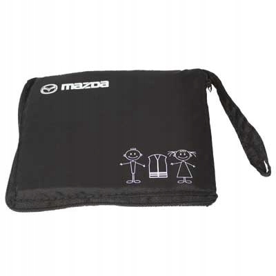 DZIECIĘCA KAMIZELKA ODBLASKOWA Z LOGO MAZDA W ETUI