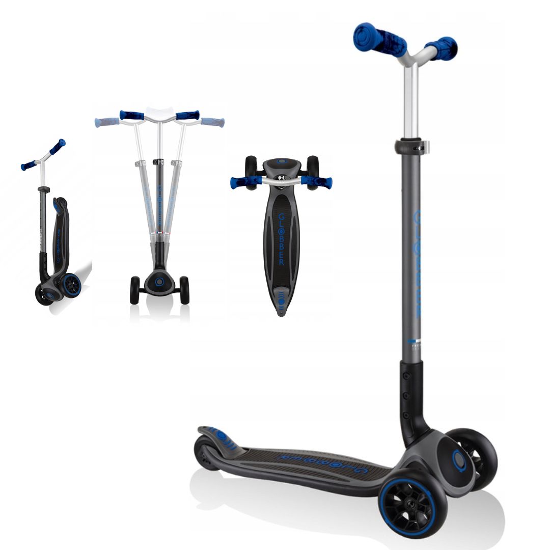 Lekka hulajnoga dla dziecka składana z regulacją 3 kołowa Globber Master