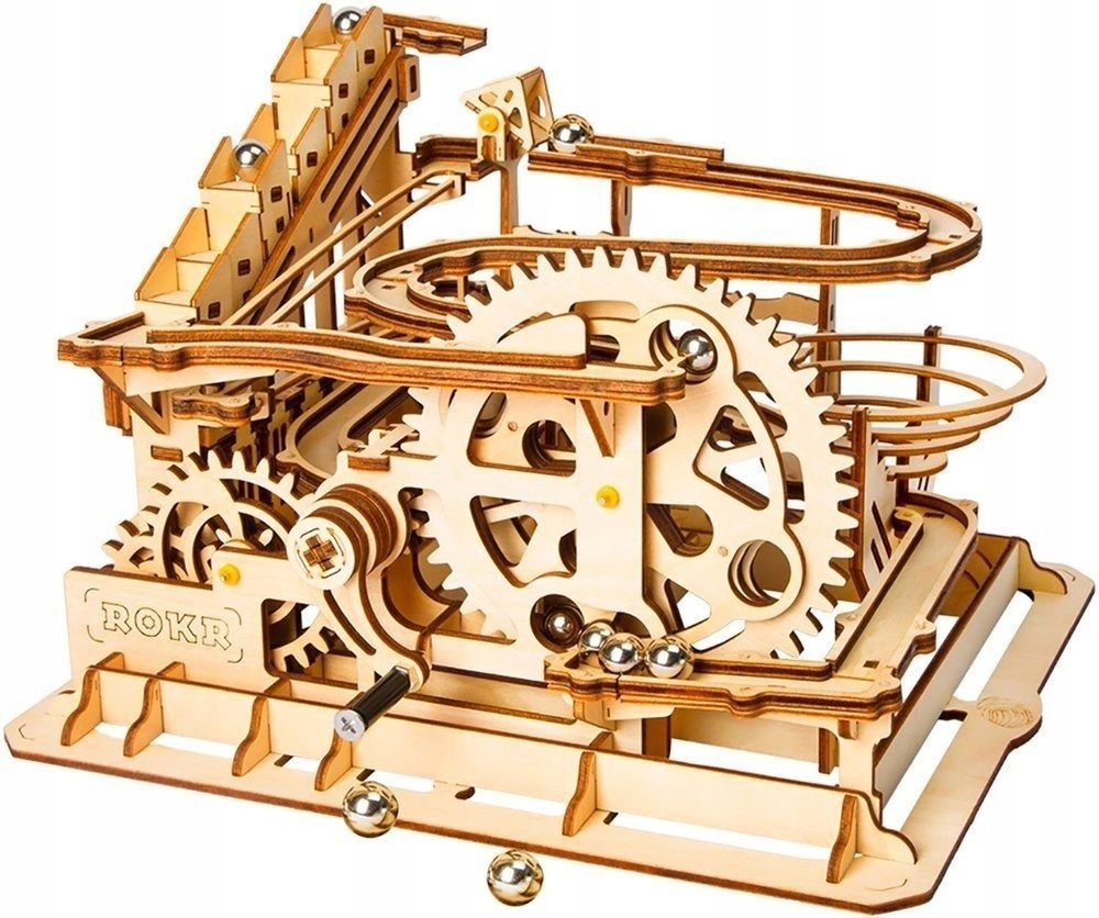 

Robotime Drewniany Model Puzzle 3D Tor Mechaniczny