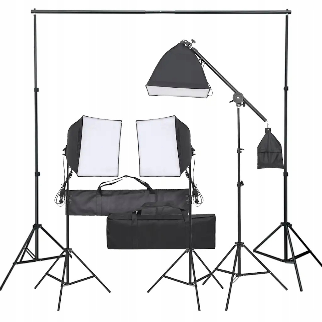 vidaXL Fotograficzny zestaw studyjny z lampami