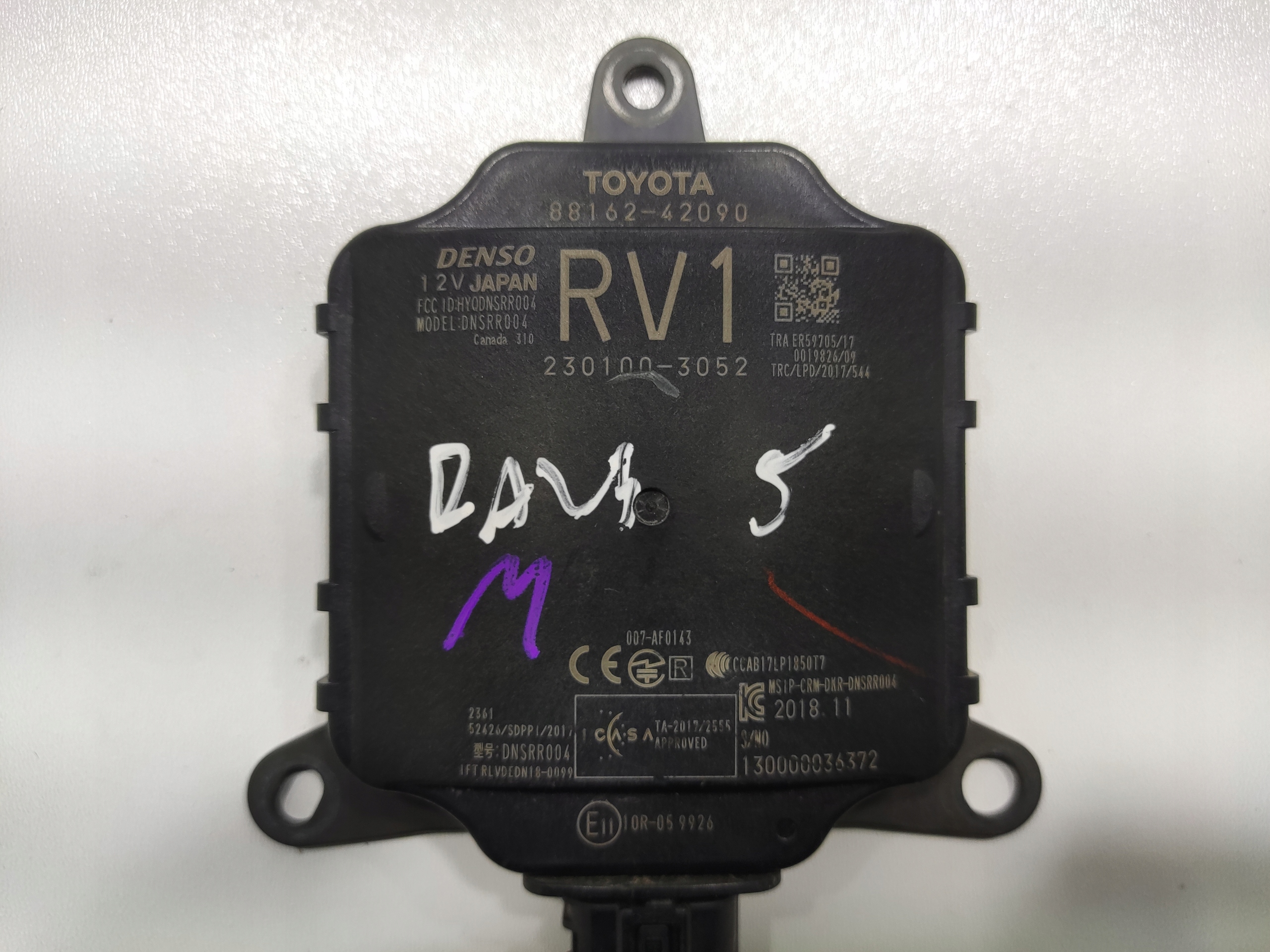 modulo SENSOR MARTWEGO POLA TOYOTA RAV4 V 88162-42090 2019-2024