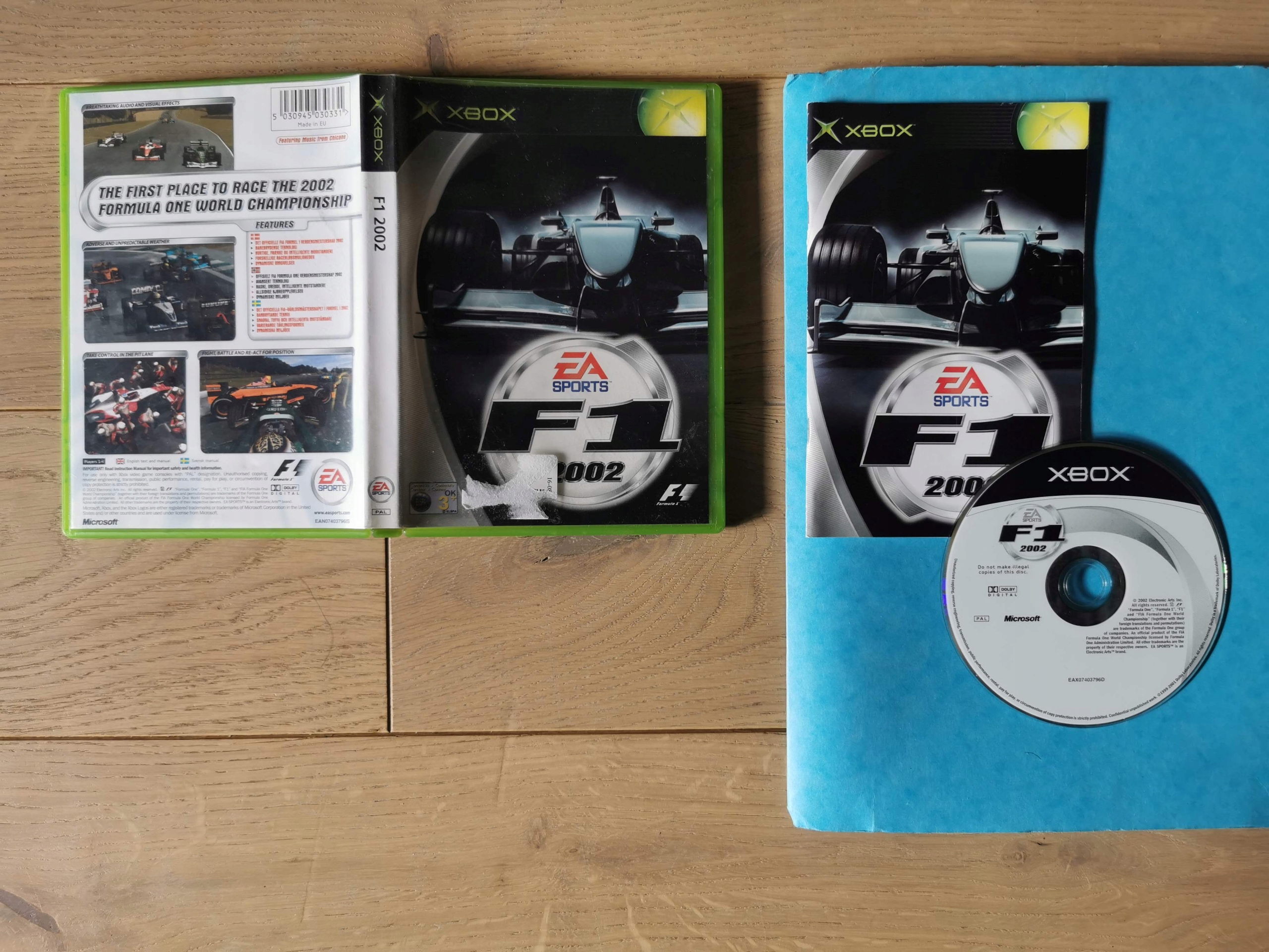 F1 2002 Platforma Microsoft Xbox