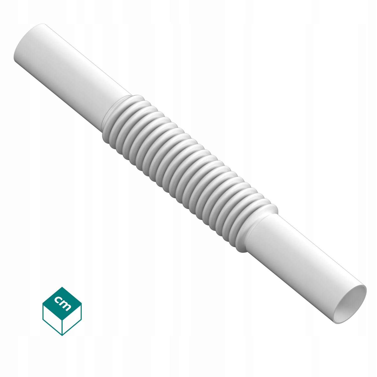 

Złączka do rur prostych ZCLF-16 biała