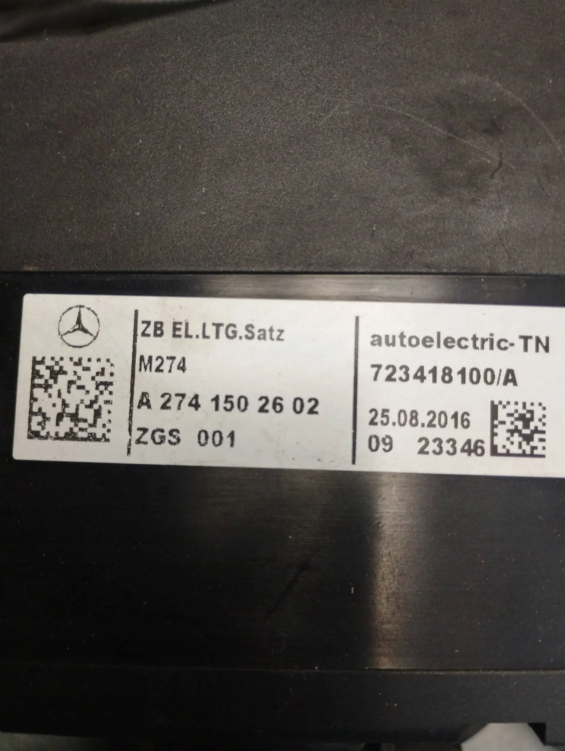 Mercedes-Benz GLC X253 2.0 CGI bundle of the engine A2741502602