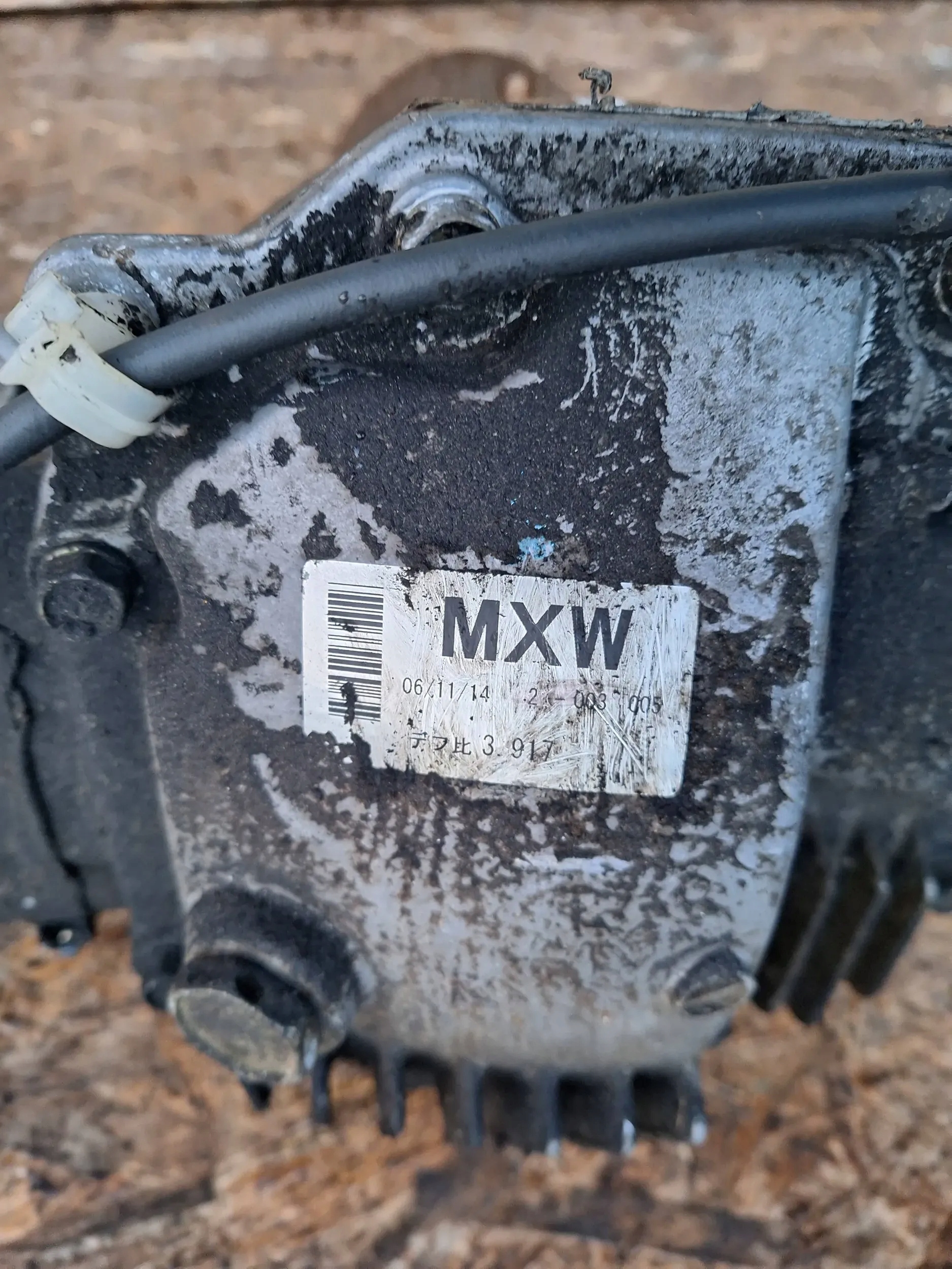 differential front diff MXW 3.917 Mitsubishi Pajero IV 07- 3.2 DiD