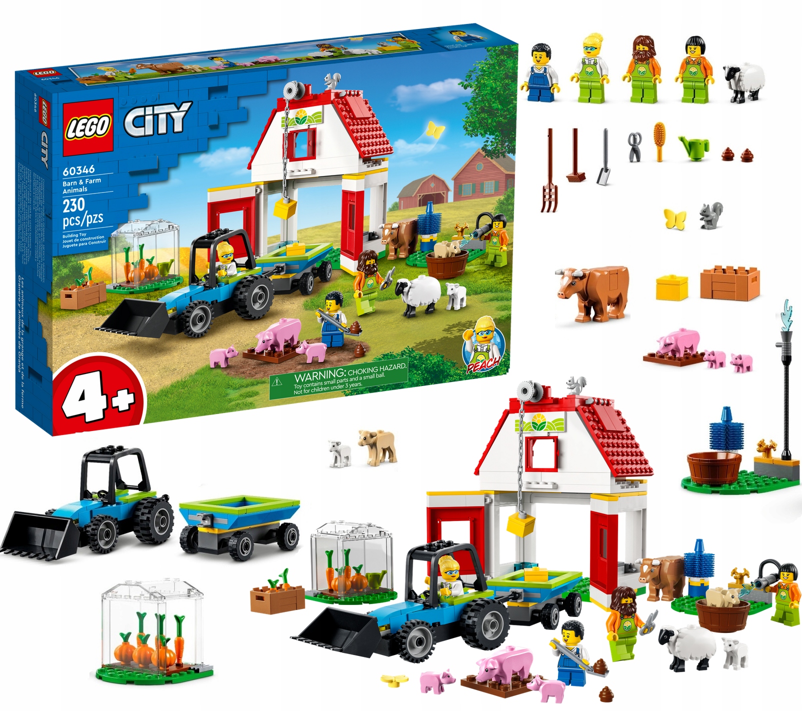

Farma Lego City Stodoła I Zwierzęta Gospodarskie