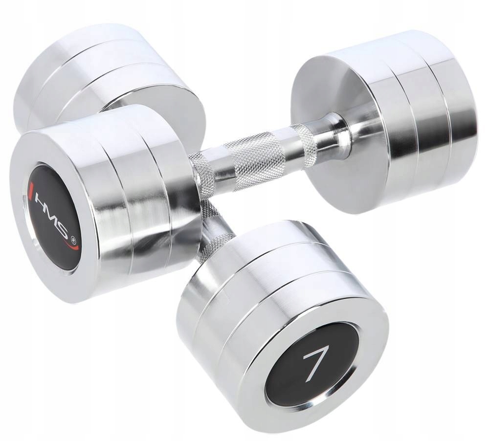 Hms Sada činek Činky Závaží pro cvičení Fitness Trénink 2x7 kg