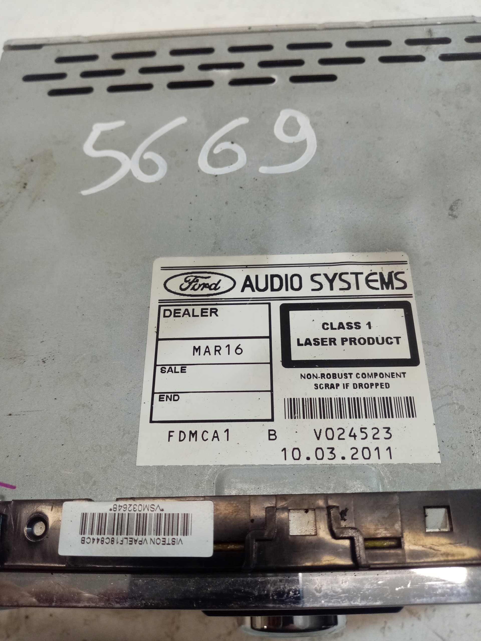 RADIO FABRYCZNE FORD MONDEO MK 4