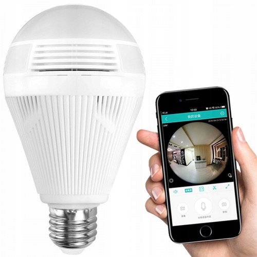 

Kamera Wifi Żarówka Led Czujnik Ruchu