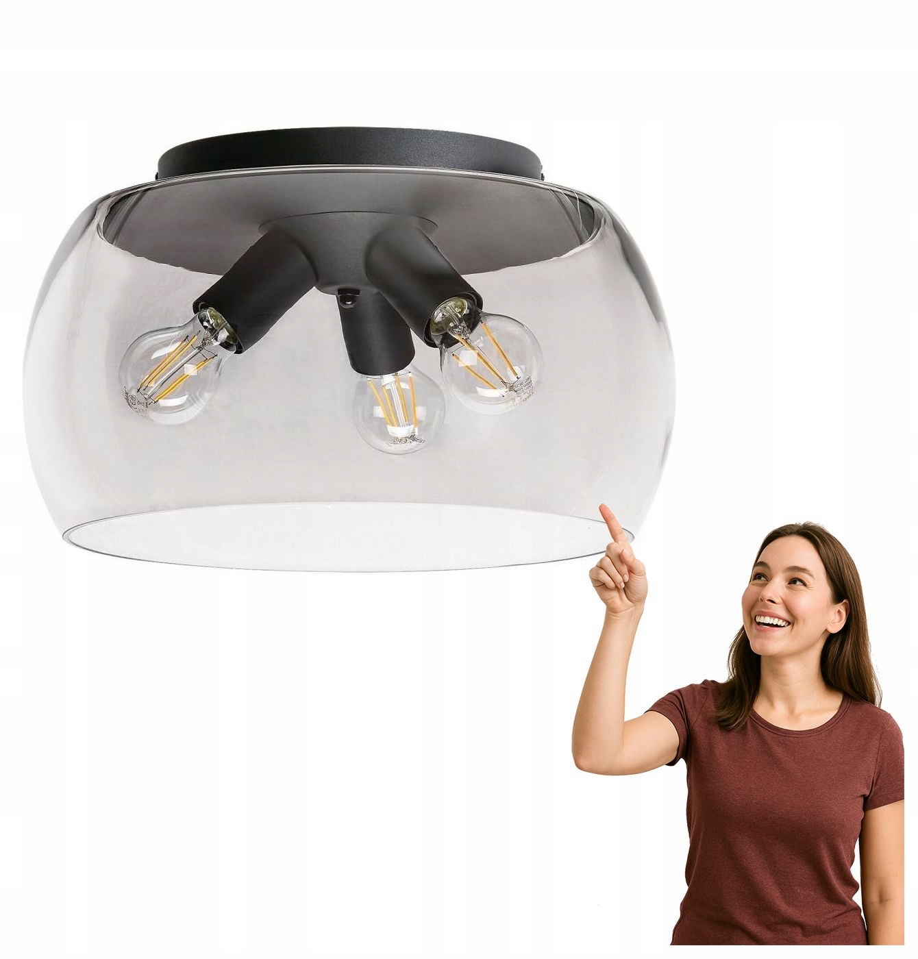 Stropná lampa Ursula 3189 Rabalux