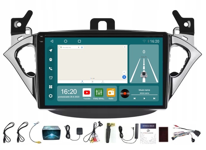 Rádio Navigácia Opel Corsa E 2015-2019 Carplay Android Auto 8GB 256GB Sim