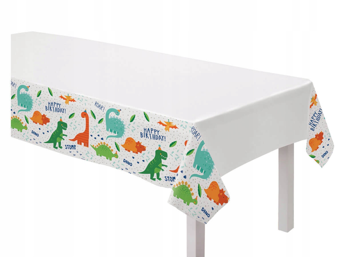 

Obrus urodzinowy Dinozaury 137 x 260 cm 1 szt