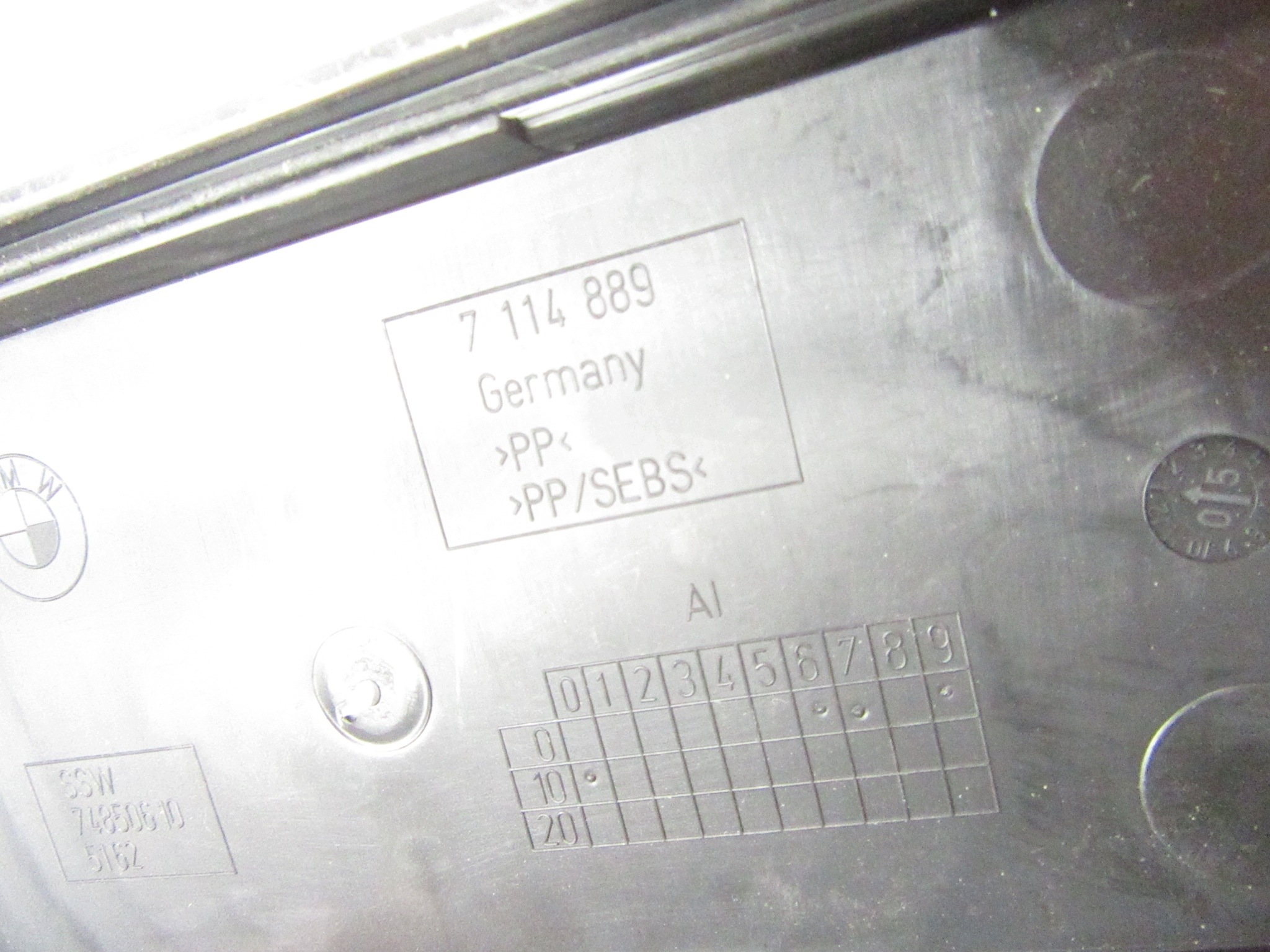 cover spoiler modulu Diversity boot BMW e61 KOMBI