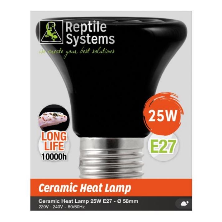 Levně Keramická tepelná lampa Reptile Systems 25W