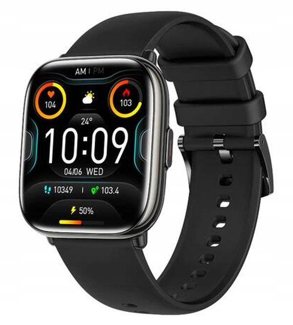 Chytré Hodinky Pro Trénink Rubicon RNCF31 Černé SMARUB297 Bluetooth Call