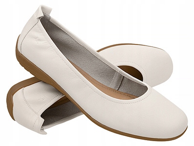 Baleriny Josef Seibel 74801 r.39 Ecru Fenja Balerinki Double Air Reaction