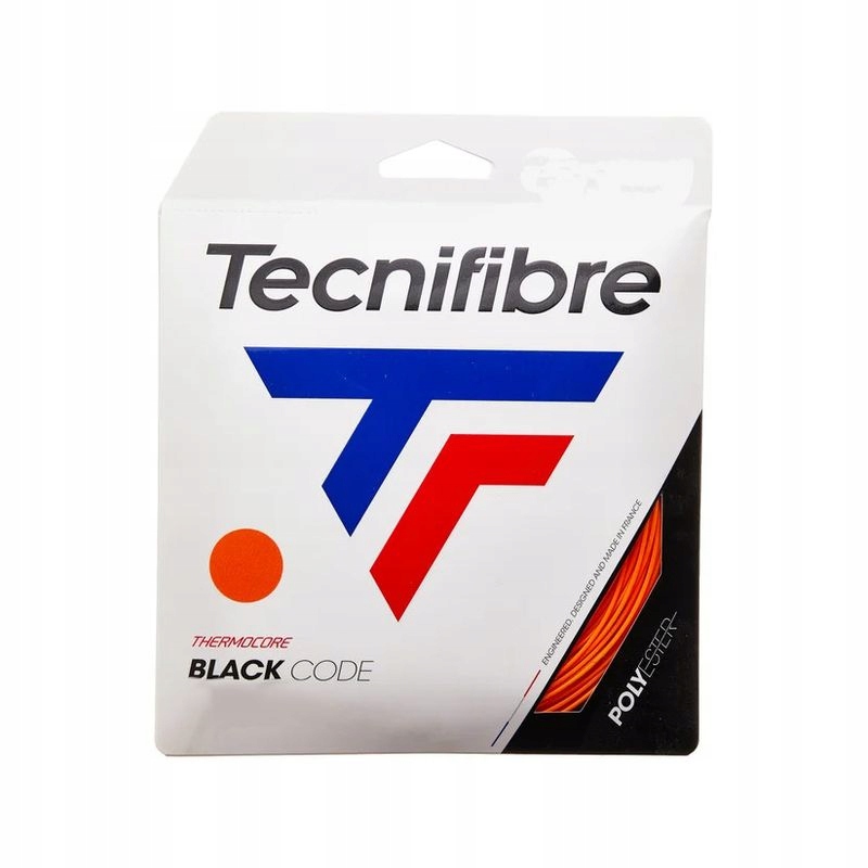 Naciąg do tenisa Tecnifibre Black Code Fire 1,24